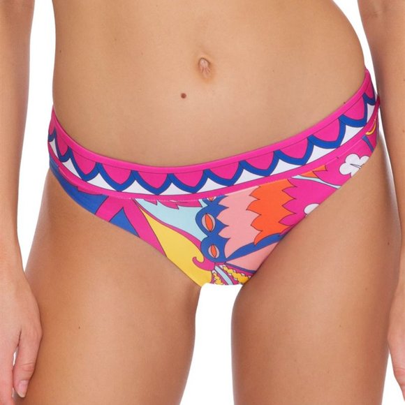 NWT Trina Turk Sevilla Rashguard Top & Bikini Bottom Set - Picture 5 of 7